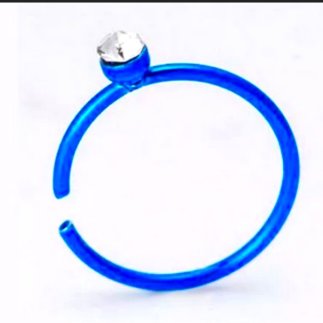 2 Nose Ring Hoops
